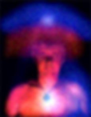 Aura image No.1 of a person wearing the Tesla pendant